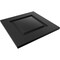 Ekena Millwork 12"W x 12"H True Fit PVC Raised Panel Shutters Sample, Black SAMPLE-TFPRPBL - alternate 5